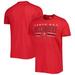 Men's '47 Red Tampa Bay Buccaneers Team Stripe T-Shirt