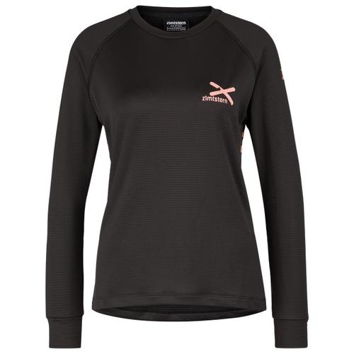 Zimtstern – Women’s Crewz Shirt L/S – Fleecepullover Gr M schwarz