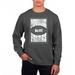 Men's Uscape Apparel Black Providence Friars Pigment Dyed Fleece Crewneck Sweatshirt