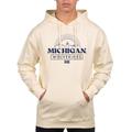 Men's Uscape Apparel Cream Michigan Wolverines Standard Hoodie