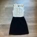 J. Crew Dresses | Jcrew Womens Dress Size 00 | Color: Black/Cream | Size: 00