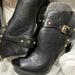 Michael Kors Shoes | Michael Kors Black Platform Booties With Gold Spikes/Studs | Color: Black | Size: 9.5