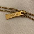 Michael Kors Jewelry | Michael Kors Zipper Gold Tone Lariat Necklace | Color: Gold | Size: Os