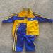 Adidas Matching Sets | Adidas Sweatsuit 9 Months | Color: Blue/Yellow | Size: 9mb