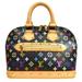 Louis Vuitton Bags | Louis Vuitton Alma Black Monogram Multicolore Canvas Tote | Color: Black | Size: Os