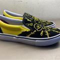 Vans Shoes | New Mens Vans Spongebob Squarepants Gigliotti Slip On Black Suede Size Men 11.5 | Color: Black/Yellow | Size: 11.5