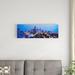 East Urban Home 'Evening in Atlanta, Atlanta, Georgia' Photographic Print on Canvas in White | 12 H x 36 W x 2 D in | Wayfair