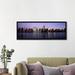 East Urban Home Midtown East Skyline At Dusk, Midtown, Manhattan, New York City, New York - Wrapped Canvas Print in White | Wayfair