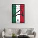 East Urban Home Minimal Movie 'F1 Mexico Race Track' Graphic Art Print on Canvas in Black/Green/Red | 26 H x 18 W x 1.5 D in | Wayfair