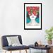 East Urban Home 'The Optimist Rose Tinted Glasses' Print on Canvas Metal in Blue/Green/Red | 32" H x 24" W x 1" D | Wayfair