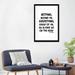 East Urban Home Nothing Behind Me - Kerouac by Wilow & Olive by Amy Brinkman - Wrapped Canvas Textual Art Print Canvas, in Black/White | Wayfair