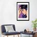 East Urban Home 'Telephone Crying Girl' Graphic Art Print on Canvas Paper, Cotton in Black/Brown/Indigo | 32" H x 24" W x 1" D | Wayfair