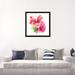 East Urban Home 'Floral Beauty II' Print on Canvas Paper, Cotton in Green/Pink/White | 16 H x 16 W in | Wayfair 62EE3526F48543E08EFF6ADE3FF53A2C