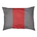 East Urban Home Pittsburgh Designer Rectangle Pillow Metal in Red | 17 H x 50 W x 40 D in | Wayfair 05835B7D3D3A476391264748C96F798B