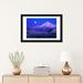 East Urban Home 'Moonlit Landscape Featuring Mount Hood (Wy'east), Oregon, USA' Photographic Print on Canvas Paper/Metal in Blue/Gray | Wayfair