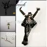 Broche phtaline Michael Jackson insigne King Of Pop bijoux Grammy MJ Hip Hop