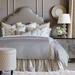 Eastern Accents Jolene Ivory Cotton Blend Duvet Cover Set Cotton in White | Daybed Duvet Cover + 2 Shams | Wayfair 7W1-BDD-443