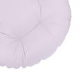 Latitude Run® 48" X 6" Round Papasan Ottoman Outdoor Cushion - Ad003 Polyester in Pink/White/Blue | 6 H in | Wayfair