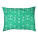 Tucker Murphy Pet™ Byrge Lattice Outdoor Dog Pillow Polyester/Fleece in Green | Extra Large (52" W x 42" D x 17" H) | Wayfair