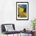 Vault W Artwork 'Café Terrace, Place du Forum, Arles, 1888' by Vincent van Gogh Painting Print on Canvas Metal in Blue | Wayfair