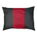 Tucker Murphy Pet™ Breckyn Designer Rectangle Pillow Metal in Red/Brown | 17 H x 50 W x 40 D in | Wayfair 2ED446DDE4D647C593CB830705531BEB