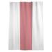 East Urban Home South Carolina Window Striped Sheer Rod Pocket Single Curtain Panel Sateen in Red/White | 84 H in | Wayfair