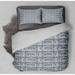 East Urban Home Slide Set Polyester/Polyfill/Microfiber in Blue/Gray | King Comforter + 2 King Pillowcases | Wayfair