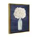 Red Barrel Studio® White Floral Bouquet in Bottle Painting Canvas Wall Art by James Wiens Canvas in Blue | 21 H x 17 W x 1.7 D in | Wayfair