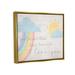 Trinx How Much I Love You Rainbow Clouds & Sun On Planks Canvas Wall Art By Daphne Polselli Canvas in Blue/White | 31 H x 25 W x 1.7 D in | Wayfair