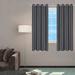 Ebern Designs Mecit Polyester Curtain Polyester in Gray | 63 H x 52 W in | Wayfair 0B8CB205C9B94D03BB12947290A7678D