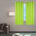 Ebern Designs Mecit Polyester Curtain Polyester in Green/Blue | 84 H x 52 W in | Wayfair C544439040C344188D6B727DE4F17EC5