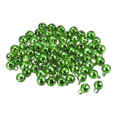 Jingle Bells, 1/4inch 48pcs Small Craft Bells, Green