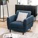 Gymax Modern Upholstered Accent Chair Single Sofa Armchair Living Room