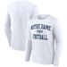 Men's Fanatics Branded White Notre Dame Fighting Irish First Sprint Team Long Sleeve T-Shirt
