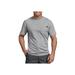 Men's Big & Tall Dickies Short Sleeve Heavyweight T-Shirt by Dickies in Heather Grey (Size 4X)