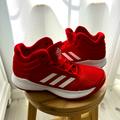 Adidas Shoes | Adidas Pro Spark Basketball Shoe | Color: Red/White | Size: 6bb
