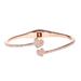 Kate Spade Jewelry | Kate Spade Yours Truly Open Cuff Heart Bracelet | Color: Gold/Pink | Size: Os