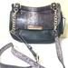 Nine West Bags | Nine West Nwt Faux Snake Print Faux Leather Crossbody New With Tags | Color: Black/Gray | Size: Os