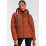 "Steppjacke ICEPEAK ""VACHA"" Gr. 38, orange Damen Jacken Sportjacken"