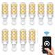 RENBING Alexa smart bulb,g9 led bulbs dimmable smart,wifi g9 led light bulb,g9 led 3w,Works with Alexa and Google Home,App and Voice Control WiFi LED Bulbs, G9 Led Lamp (Color : 10)