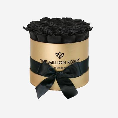 Classic Gold Box | Black Roses