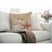 Winston Porter Anayssa Beachcomber Indoor/Outdoor Sand Square Throw Cushion Cover Polyester/Polyfill blend | 18 H x 18 W x 7 D in | Wayfair