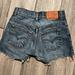 Levi's Bottoms | Levis 505 Denim Cut Off Shorts Euc Size 24 Waist Reg 8 | Color: Blue | Size: 8g