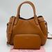 Kate Spade Bags | Kate Spade Large Dumpling Satchel Crossbody Bag & Continental Wallet | Color: Brown/Gold | Size: Large