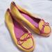 Kate Spade Shoes | Kate Spade Yellow & Pink Rubber Rain Shoe Loafers | Color: Pink/Yellow | Size: 6