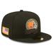 Men's New Era Black Cleveland Browns 2022 Salute To Service 59FIFTY Fitted Hat