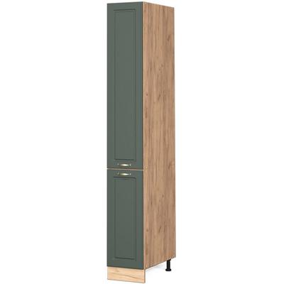 Apothekerschrank Fame-Line, Grün-Gold Landhaus, 30 cm Vicco Image