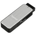 Hama Usb-3.0-Kartenleser, Sd/Microsd, Silber