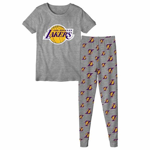 Los Angeles Lakers Short Sleeve T-Shirt & Pant Pyjama Set - Toddler