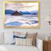 Millwood Pines Cottage Barm In Winter Mountains - Cabin & Lodge Canvas Artwork Canvas in White | 36 H x 24 W x 1 D in | Wayfair